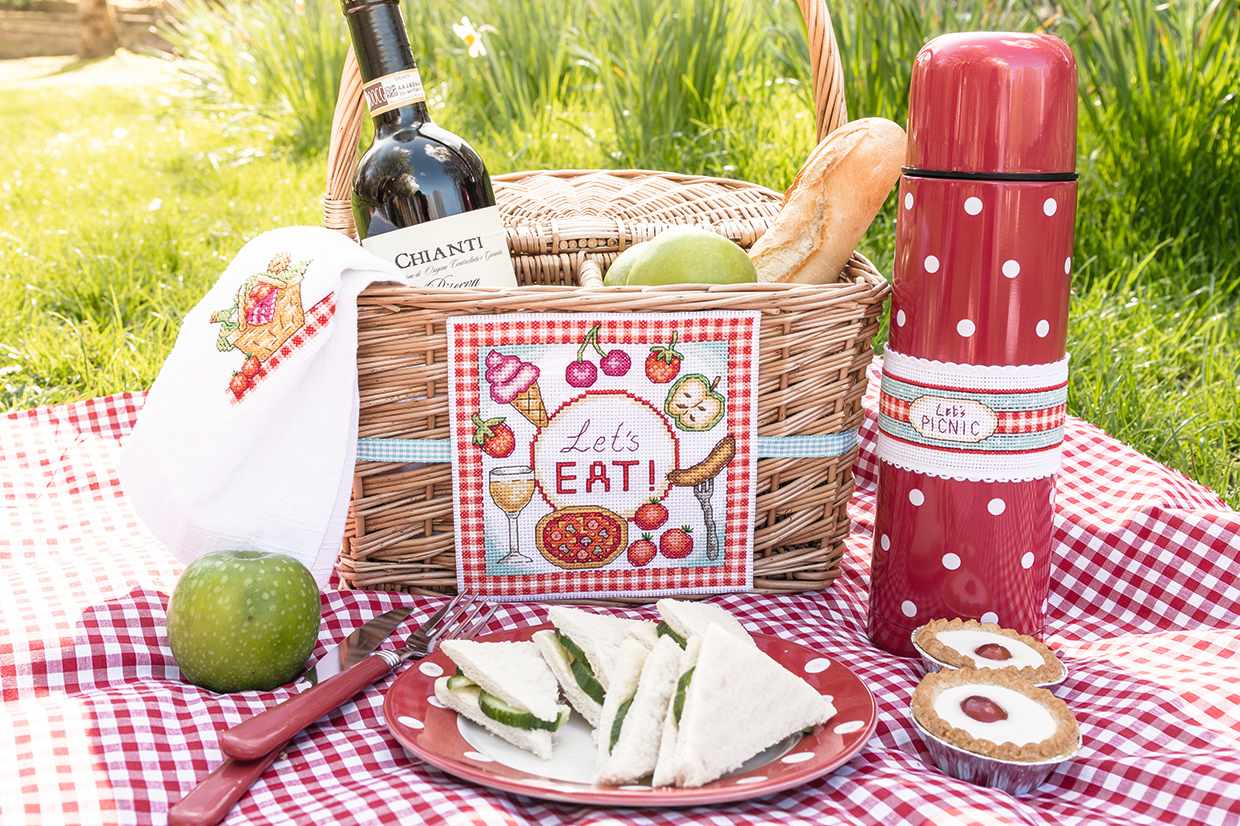 Red Cross Pattern Printable picnic-Valentine-cross-stitch-patterns – The World of Cross Stitching ...