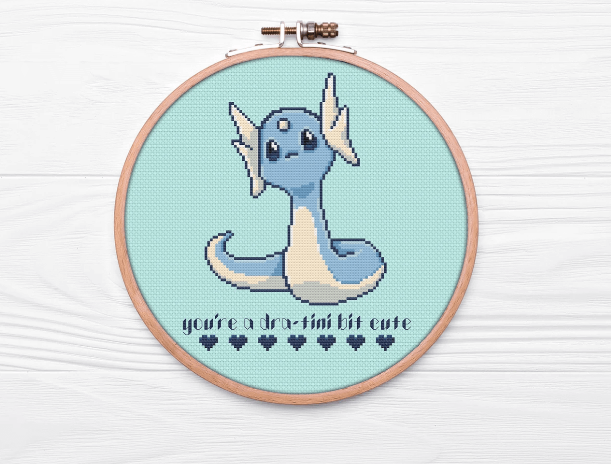 pokemon-cross-stitch-dratini-41bcc7d – The World of Cross Stitching ...