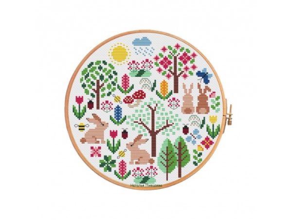 Stitch Springt spring-cross-stitch-patterns-5-cb8c69c – The World of Cross Stitching ...